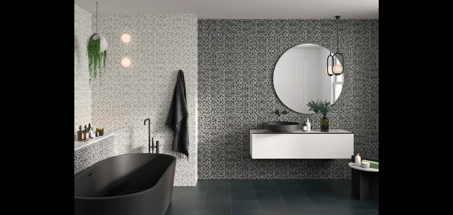 STN AZULEJO CERÁMICO ANDROS NEGRO | Galería Viterra