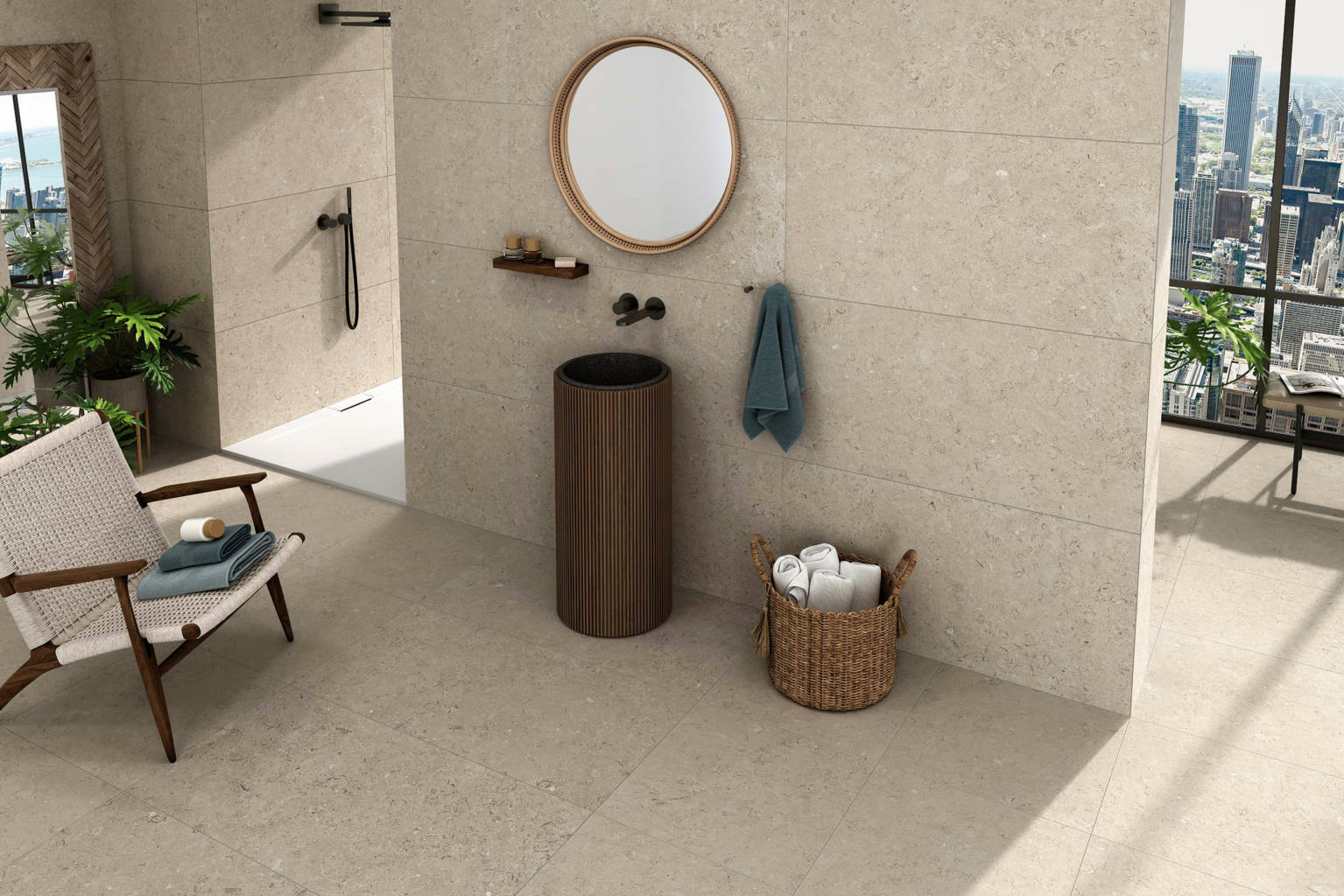 STN CALIOPE BEIGE MT RECT INOUT | Galería Viterra