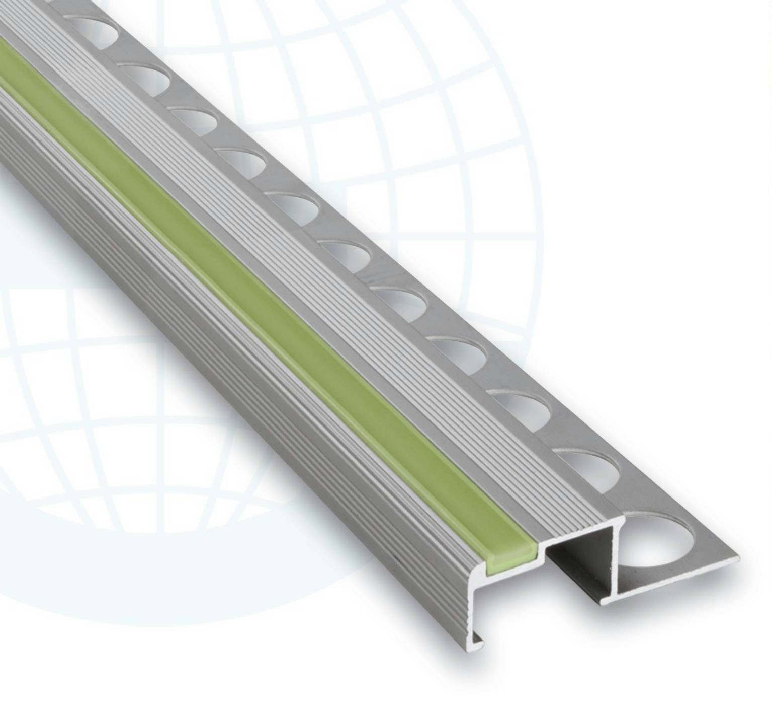 EUROSHRINK PELDAÑO ALUMINIO 251A PLATA MATE | Galería Viterra