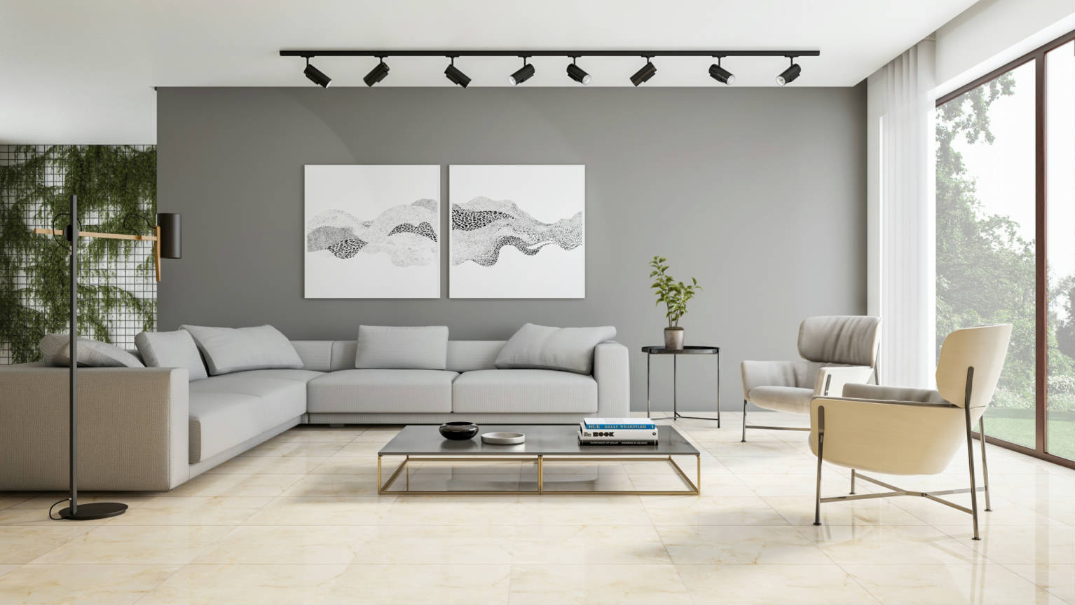 POINTER PORCELANATO ONIX OURO | Galería Viterra