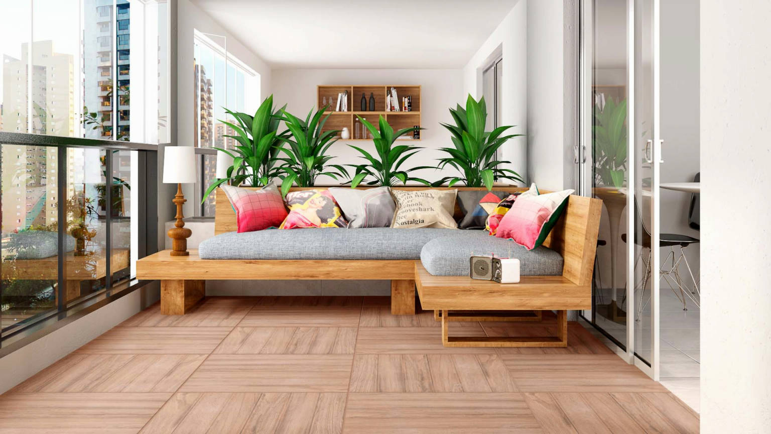 POINTER CERÁMICO DECK SUCUPIRA | Galería Viterra