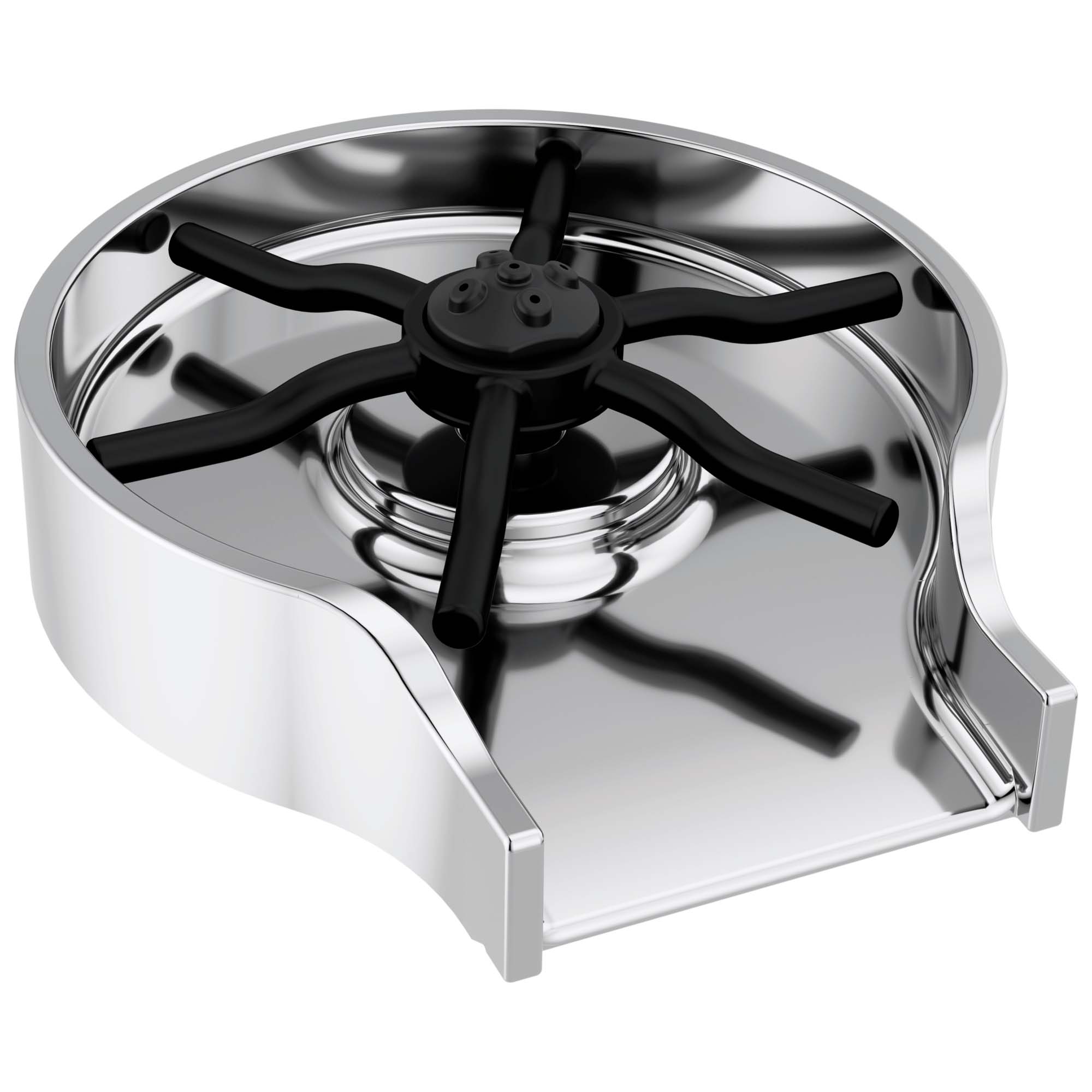 DELTA GRIFO ENJUAGADOR VIDRIO COCINA CROMO  | Galería Viterra