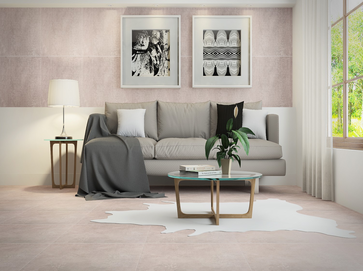 POINTER CERAMICO CIMENTO CINZA MATE | Galería Viterra
