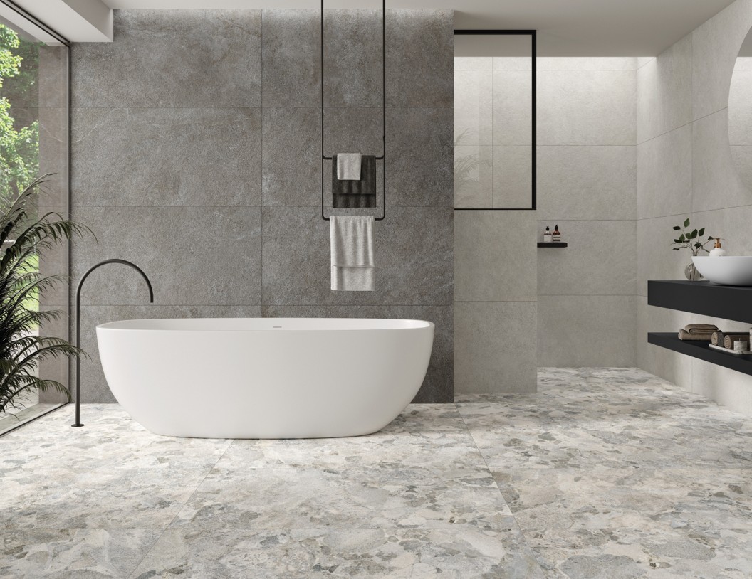 STN PORCELANATO ARENITE DARK GREY MATE | Galería Viterra