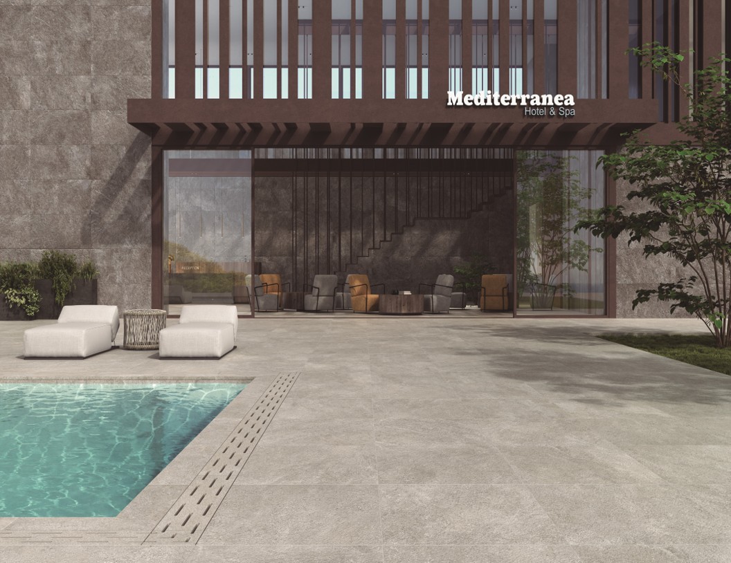 STN PORCELANATO ARENITE GREY MATE | Galería Viterra