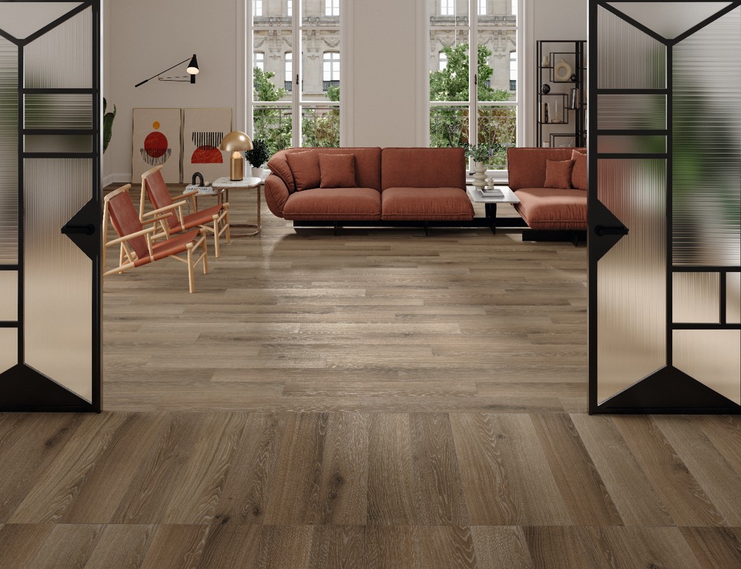 STN PORCELANATO CIVIC BROWN INOUT MATE | Galería Viterra